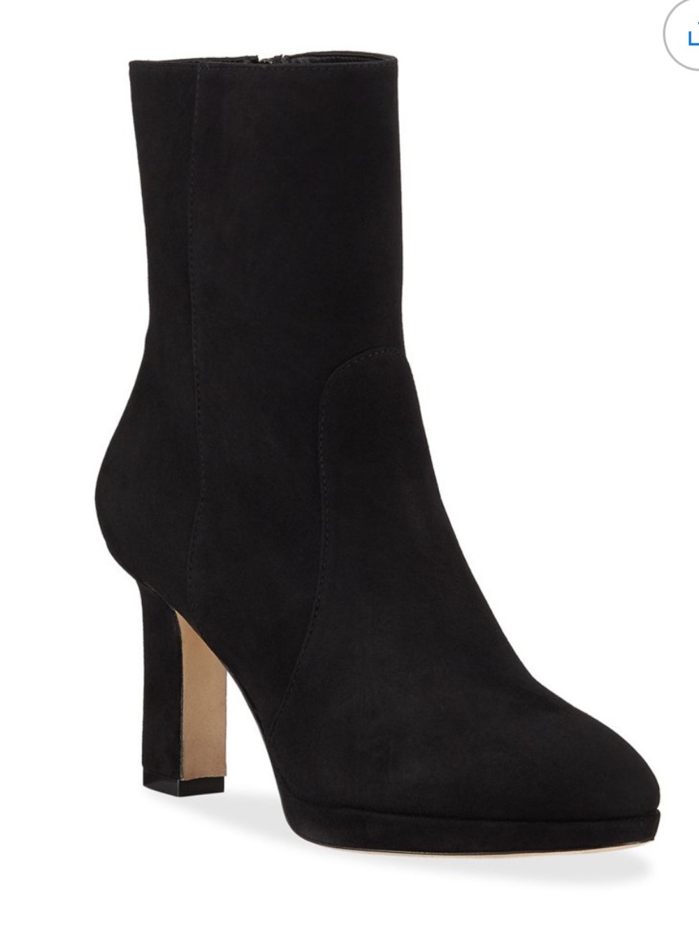 Stuart Weitzman Black Suede Boots